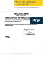 Pengumuman 1