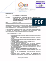 Supplemental Guidelines To DILG Memorandum Circular No. 2023 001 Re Implementation of The HAPAG Sa Barangay Project