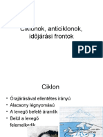 Ciklonok, Anticiklonok, Időjárási Frontok