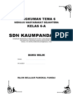 SDN Kaumpandak Tema 6 Masyarakat Sejahtera