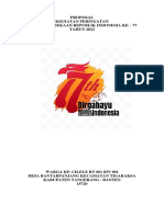 Proposal 17 Agustus Tingkat RT 001 PDF