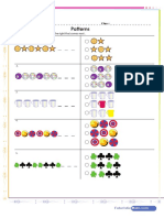 Growing Patterns Worksheet PDF