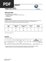 Extrusion Ingot: Application