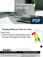 Presentation Different Text