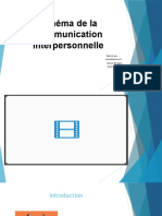 Schéma de La Communication Interpersonnelle (1) (2) JJJJ