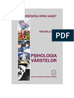 An II Psihologia Varstelor PDF