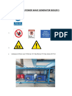 Safety Sign For PWG U5 Boiler Elv 56 - Elv 49 - Elv 60