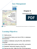 Modern Database Management Slides - ch05