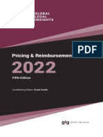 Drug Pricing Reimbursement For Market Access 2022 Chapter GLI 8-29-22