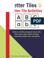 Letter Tiles and Activities