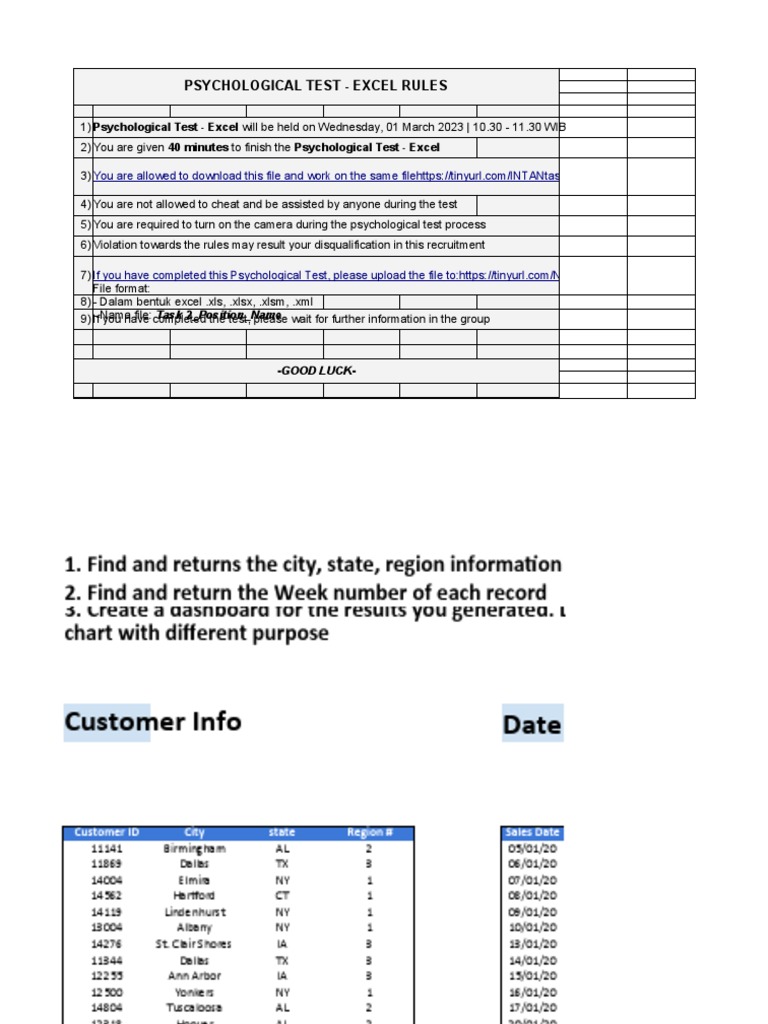 Psychological Test Excel Guidelines | PDF | Microsoft Excel | Cross ...
