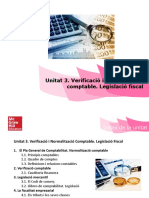 PresentacioUnitat3.VerificacioiNormalitzacioComptable - LegislacioFiscal ORIOL