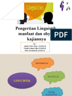 Linguistik: Pengertian, Manfaat, dan Obyek Kajiannya