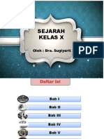 SEJARAH KELAS X