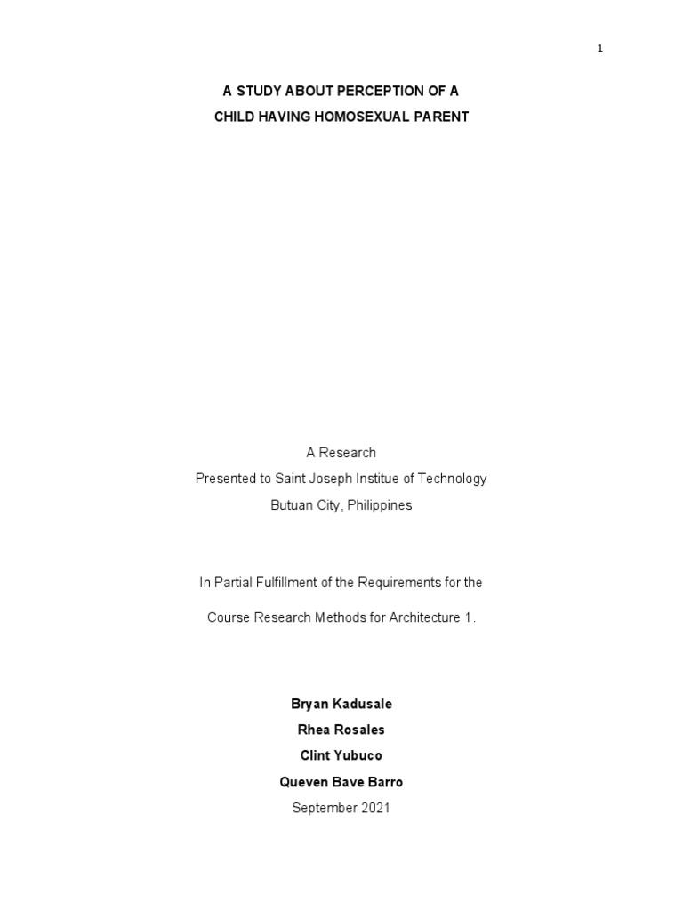 Improved Final Qualitative Research Pdf Homosexuality Lgbtqia