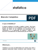Estatística: Marcelo Campinhos