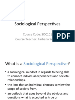 Mod03 - Sociological Perspectives (Functionalism&Conflict)