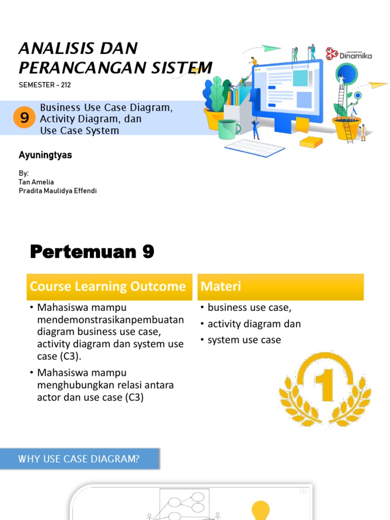 Business Use Case Diagram, Activity Diagram, - Use Case System-212 PDF