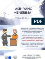 Kasih Yang Menerima