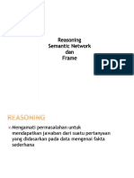 Reasoning, Semantic Network, Frame
