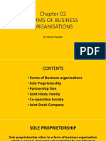 XI-BS-ch02-forms of Business