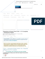 Respostas Completas Do Exame Final CCNA 1 v7.0 - Introdução Às Redes