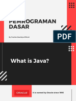 3. PD P3 (M.2) - Dasar Syntax Java