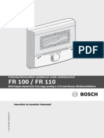 Bosch FR 100 FR 110 IA Kezelesi Utasitas