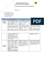 Informe de Progreso de Las Metas de Aprendizaje