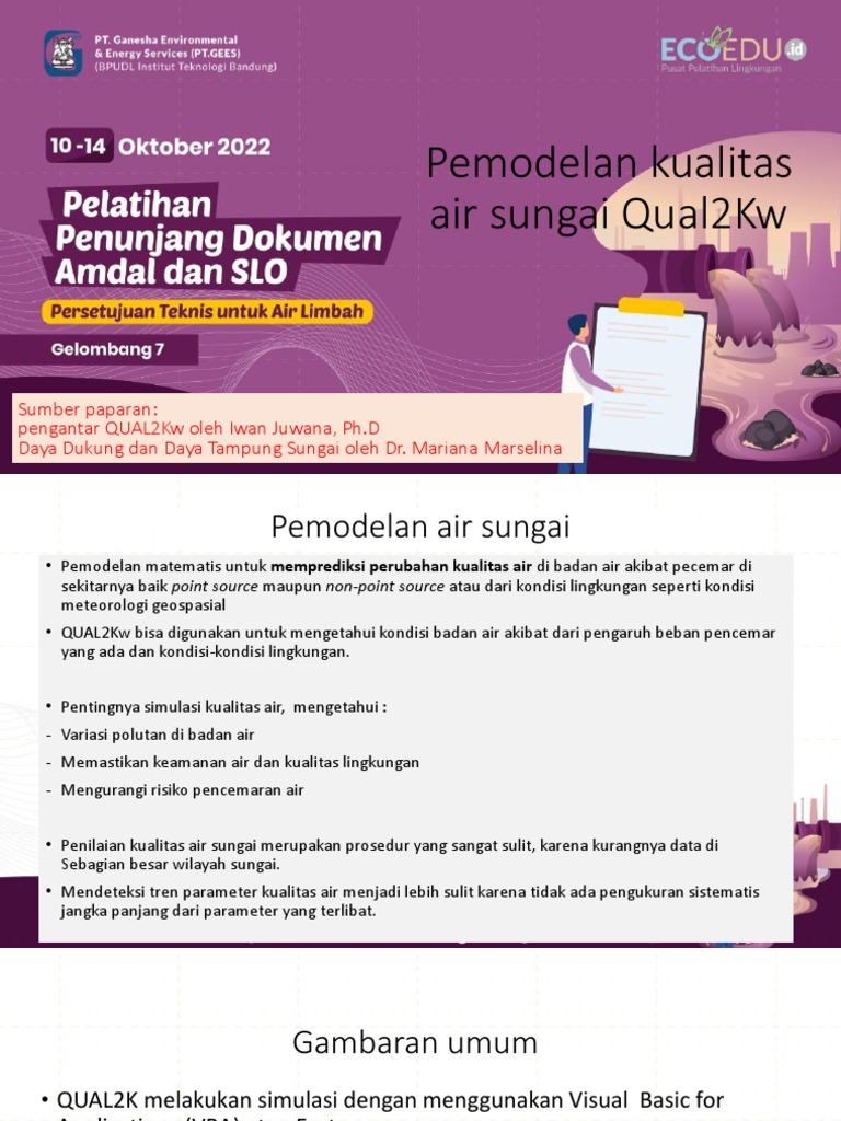 Panduan Instalasi Dan Pengantar Qual2kw Pdf