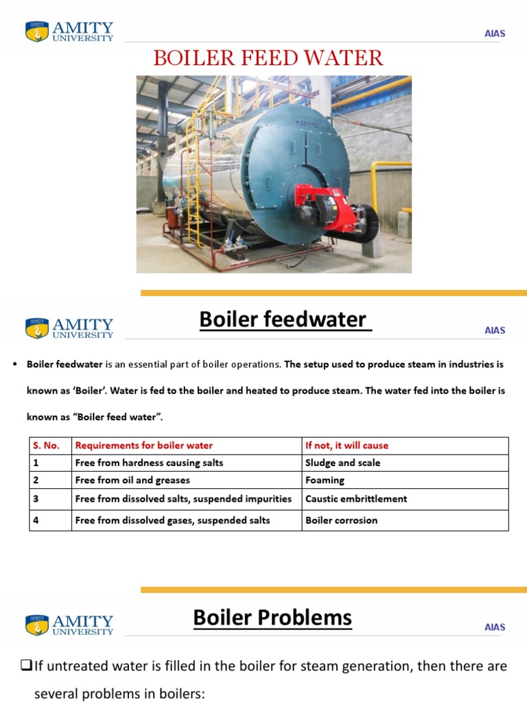 M1-L4 - Boiler Feed Water | PDF | Sodium Hydroxide | Sodium Carbonate