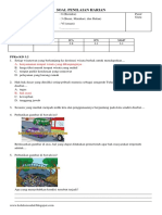 Soal Penilaian Harian Kelas 6 Tema 8 Subtema 3