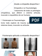 Fisioterapia Aplicada A Ortopedia Desportiva I