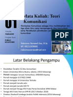 Materi Ajar Pertemuan 1 Teori Komunikasi