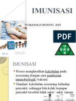 Imunisasi Puskesmas 2015