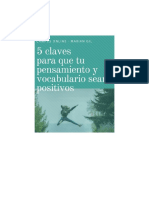 5 Claves para Vocabulario y Pensamiento Positivo