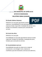 Relatorio Obras Capão Alto 12 PDF