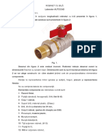 Robinet Cu Bila, Autocad PDF