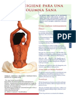 Higiene de La Columna Vertebral in Desing PDF