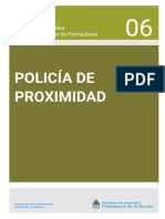 Manual 06 Policía de Proximidad