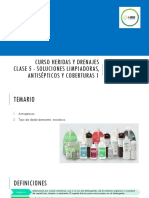 Clase 5 - Antisépticos y Debridamiento PDF