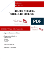 Taller Colilla de Sueldo PS 2018 MUD Abril