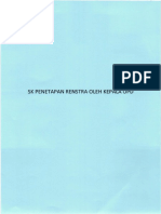 SK Penetapan Perubahan Renstra PDF