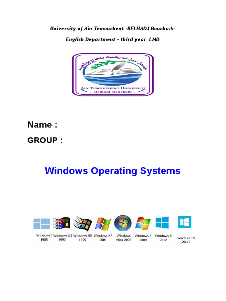An Overview of Key Features and Components of the Windows Operating