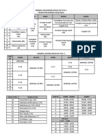 Jadwal Pelajaran Kelas Xii Titl 2 TAHUN PELAJARAN 2022/2023