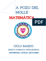 Ciclo Basico Cuadernillo Matemática