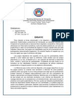 Ensayo de Deporte PDF