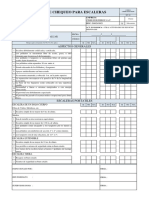 Cimer SGSST FR 06 Check - List - de - Escaleras