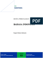 MODUL KE 3 BHS INDONESIA Ragam Bahasa Indonesia