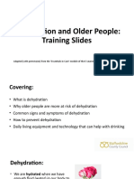 Dehydration and Older People Training Slides Updated Oct 21
